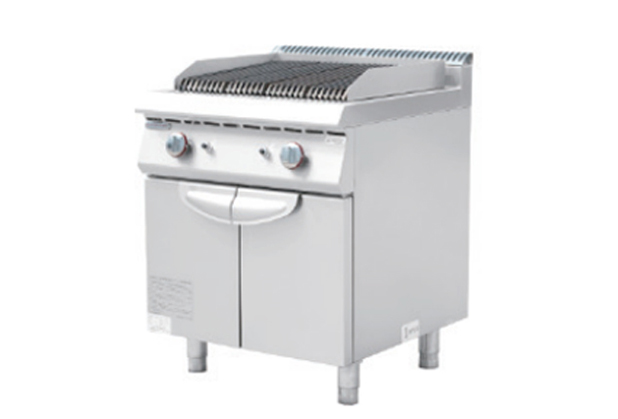 燃气火山石烧烤炉连柜-JG015