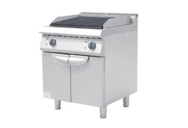 电火山石烧烤炉连柜-JG019