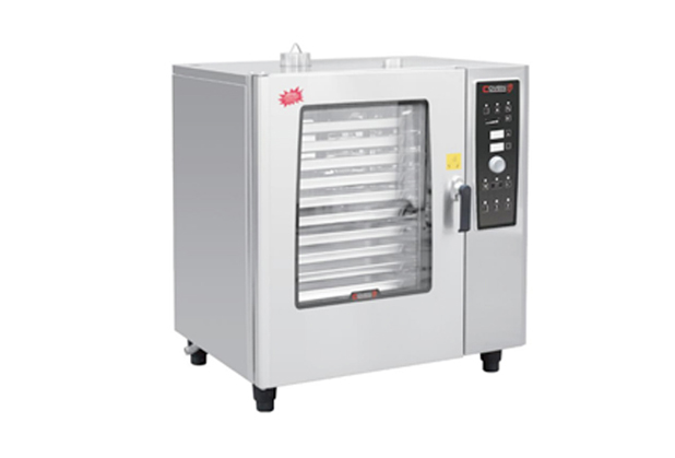 20盘燃气电子版万能蒸烤箱-JG023