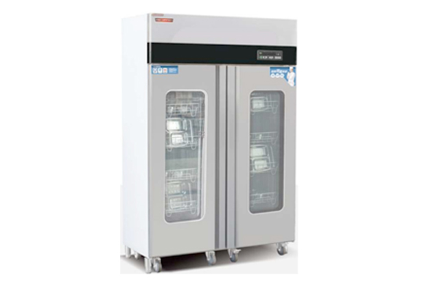 光波热风循环（智能推车型双门消毒柜）-jg016