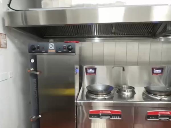 面食店厨房设备安装效果