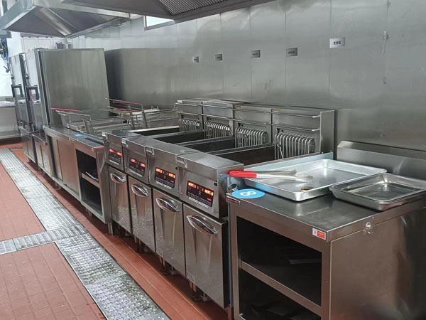 厨房设备施工现场展示