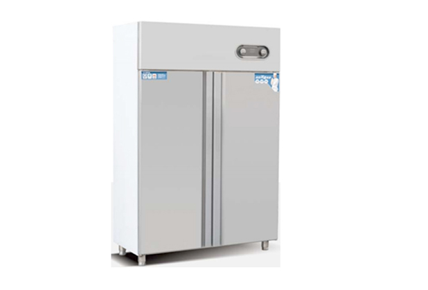 雪花砂-无指纹热风循环（双门消毒柜）-JG006