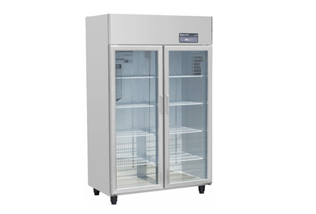 双门玻璃门展示柜-JG011